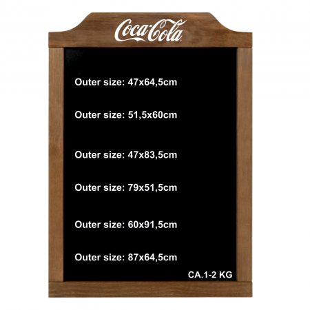 Tabla chalkboard - Hanging chalkboard with logo