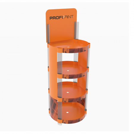 Stand plastic injectie - Oval plastic display