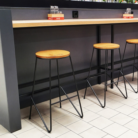Scaune Metal - Scaun inalt de bar