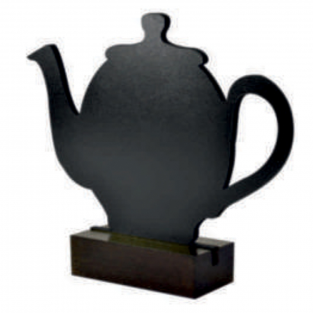 Display lemn cu tabla blackboard - Shaped tabletop board