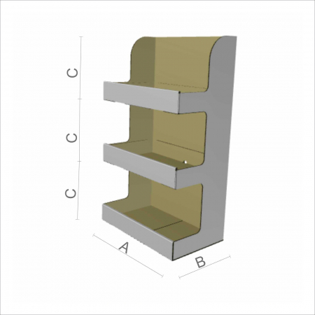 Shelf standing Display unit [1]