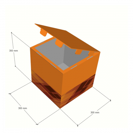 Standing Display Cube [2]