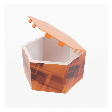 Rafturi si Display uri - Standing Display Hexagon