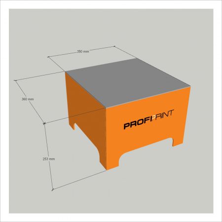 Standing Display Unit Support Bin [2]