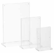 Suport acryl counter desk - Suporturi pentru semne magnetice în formă de T 16mm