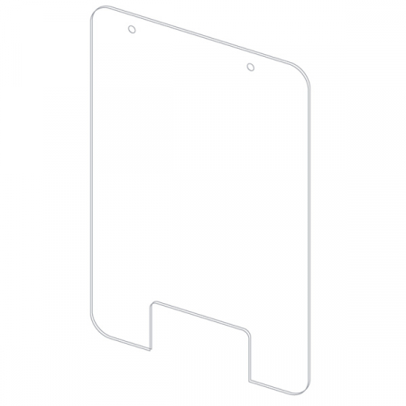 Placa de protectie suspendata L 75 x H 99 CM [1]