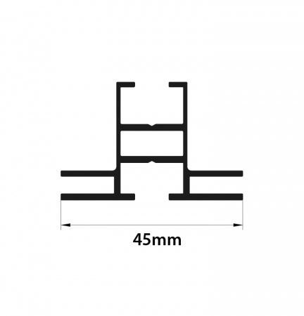 Textile Frame - 45mm Double profile [3]