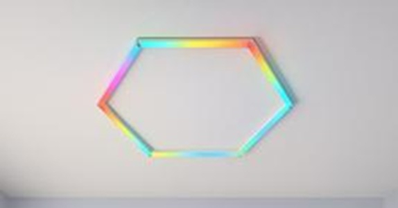 1 Hexagon rgb dream cu telecomanda si app 42w 95 x 85 cm [2]