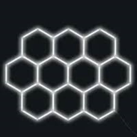 10 hexagoane led honeycomb pentru iluminat led [3]
