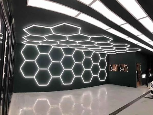 14 Hexagoane LED Honeycomb 720W [7]