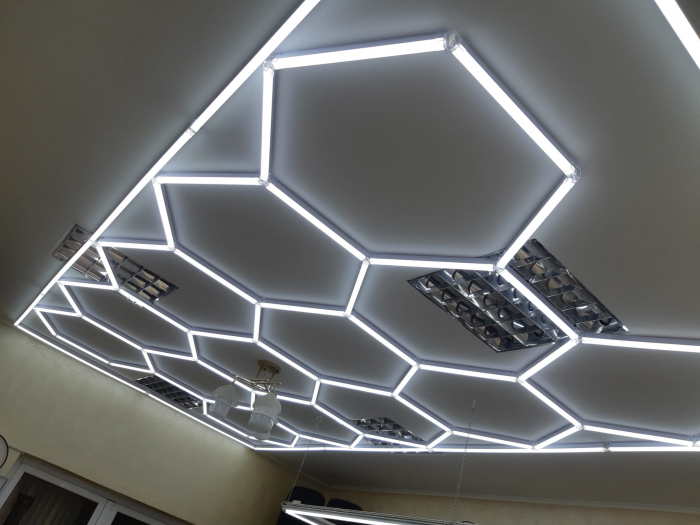 14 Hexagoane LED Honeycomb 720W [3]
