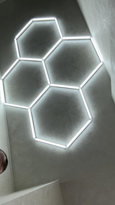 4 hexagoane led honeycomb [3]