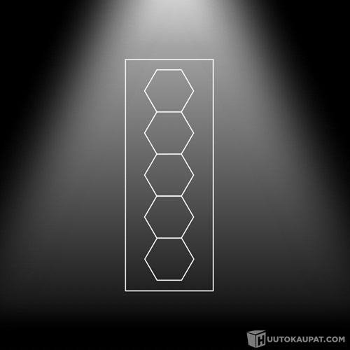5 hexagoane  led Honeycomb [3]
