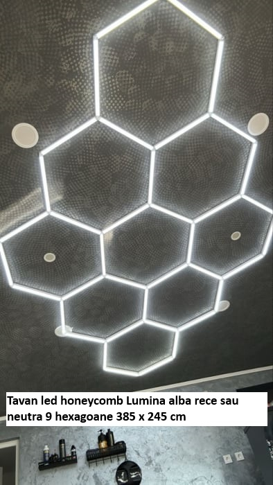 9 hexagoane led honeycomb pentru iluminat cu stil [9]