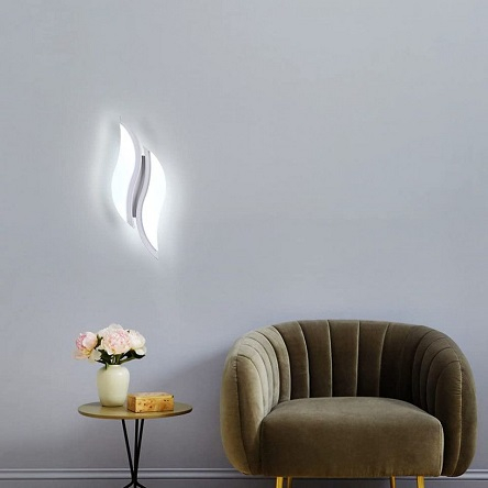 Lustra LED 3 Functii 8W Alb/Negru [2]