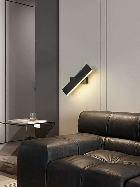 Aplica led neagra perete [2]