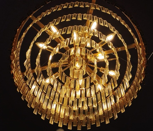 Candelabru led Cristal 80cm  Nobil Gold/Black [4]