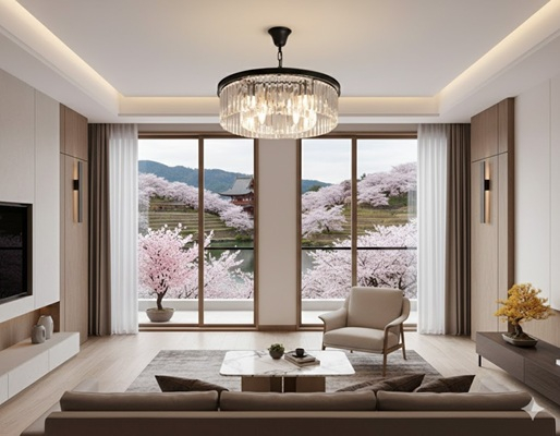 Candelabru led modern Gold/Black [4]