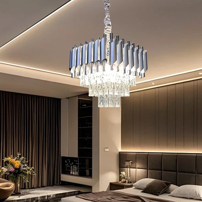 Candelabru led patrat n si elegant Black/Silver/ Gold [5]