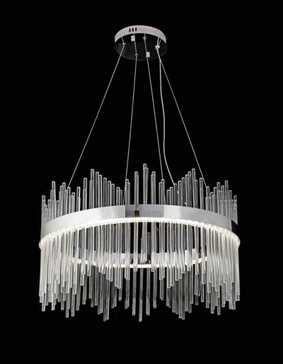 Candelabru led rotund 60w Gold/ Silver [2]