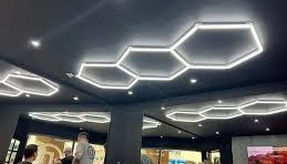 Led tavan honeycomb 3 hexagoane [4]
