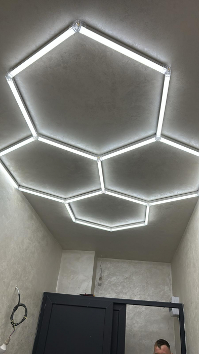 Led tavan honeycomb 4 hexagoane [4]