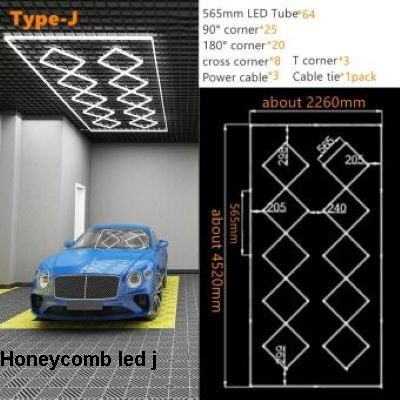 Led tavan honeycomb 600w 226 X 452 cm [2]