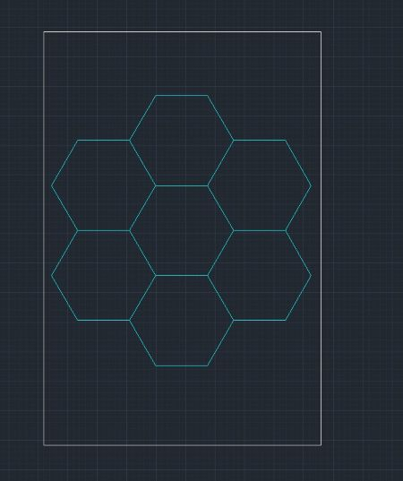 7 hexagoane led honeycomb [5]