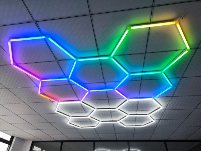Led tavan Honeycomb RGB dinamic [3]