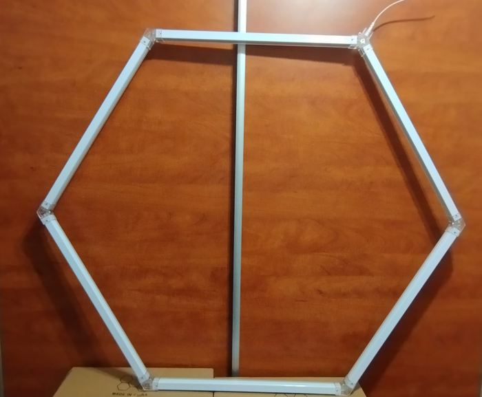 Led tavan Honeycomb - Un hexagon [2]