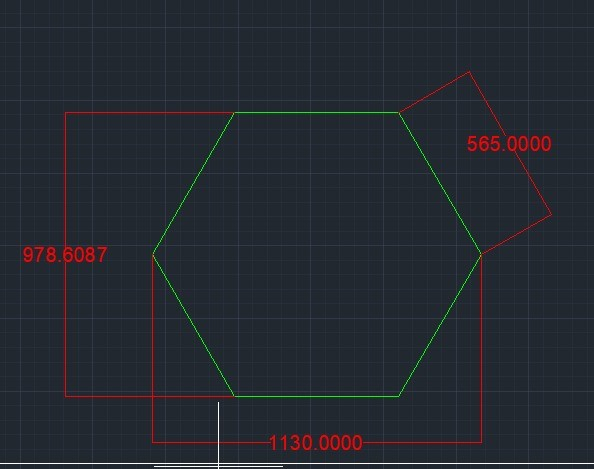 Led tavan Honeycomb - Un hexagon [4]
