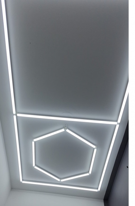 Led tavan Honeycomb - Un hexagon [7]