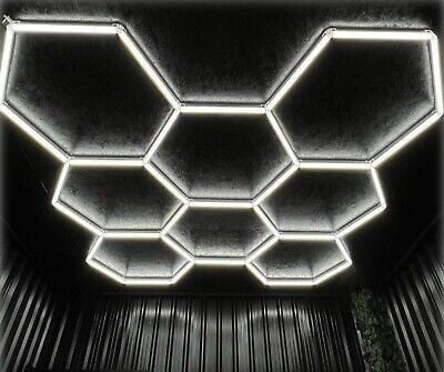 Led tavan Honeycomb - Un hexagon luminos [6]