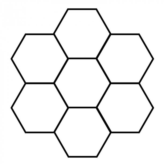 Led tavan Honeycomb - Un hexagon luminos [4]