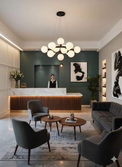 Lustra led 15 globuri Gold/ Black [6]