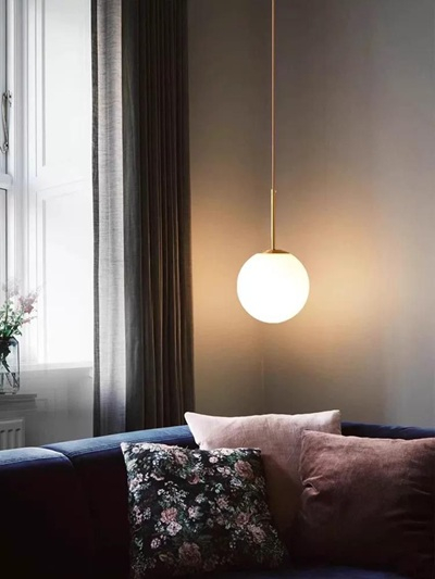 Lustra led 1glob Gold/ Black [2]