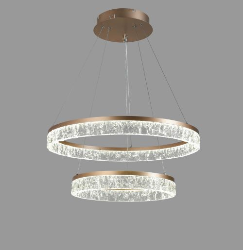 Lustra led 2 cercuri 144w [2]