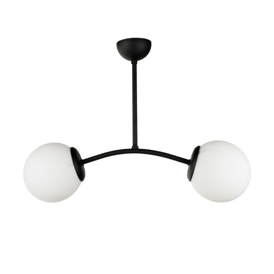 Lustra led 2 globuri gold E27 [2]