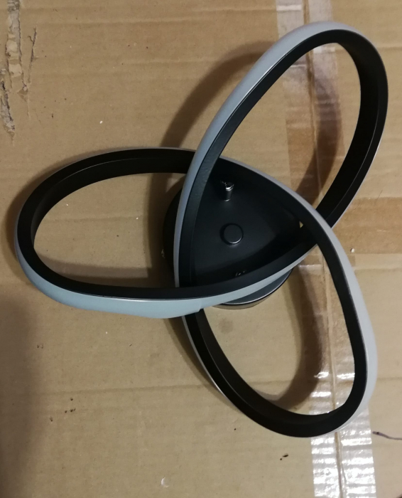 Lustra led 25w 3 functii Neagra [4]