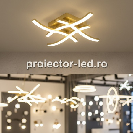 Lustra led 3 functii 28w [4]