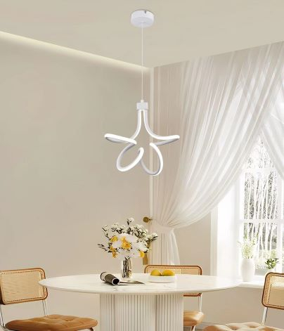 Lustra led 30w Alba/ Neagra [2]