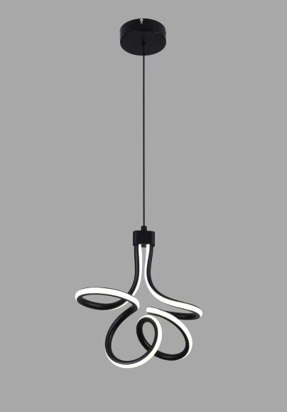 Lustra led 30w Alba/ Neagra [3]