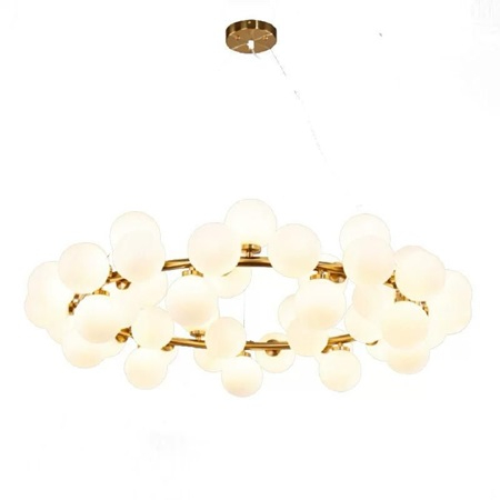Lustra led 45 globuri Neagra [3]