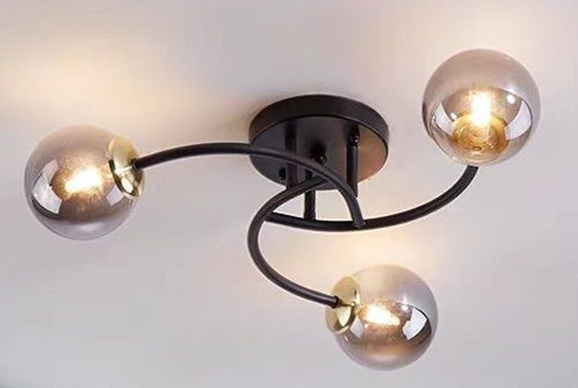 Lustra led black cu globuri 3/5 [1]
