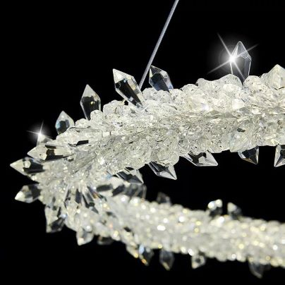 Lustra led Cristal cu telecomanda [2]
