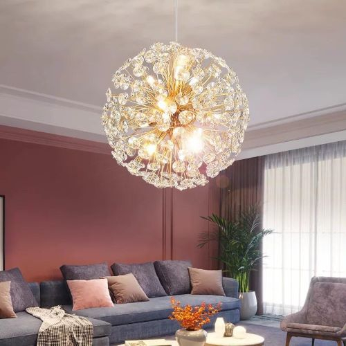 Lustra led Cristal sfera 50cm [2]