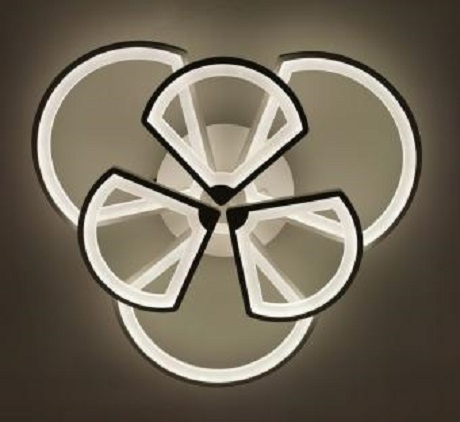 Lustra LED dimabila 140W cu telecomanda 4 functii [2]
