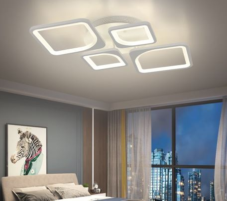 Lustra LED dimabila 100w cu telecomanda 3 functii [3]