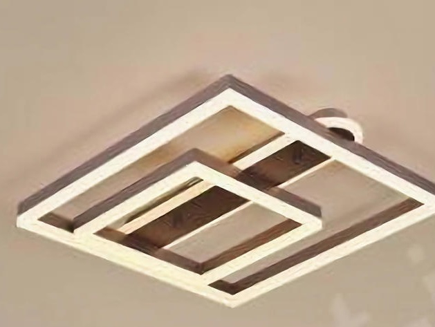Lustra led dimabila maro 240w cu telecomanda [2]