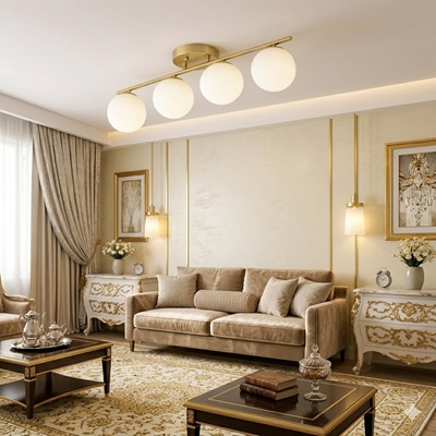 Lustra led eleganta globuri 2/3/4 x e27 [3]